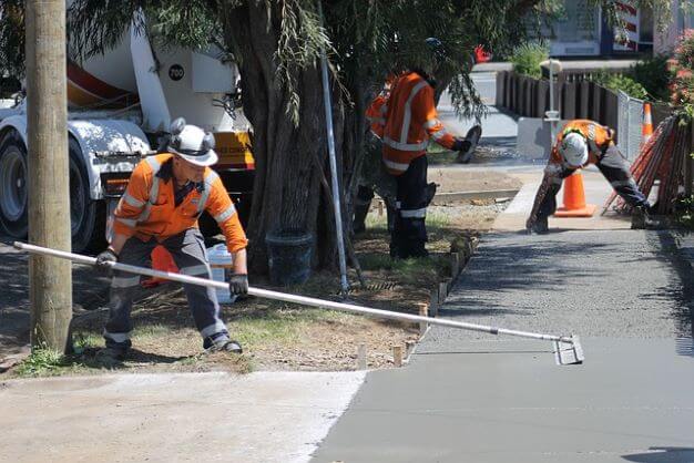 Concrete ready mix workers 1